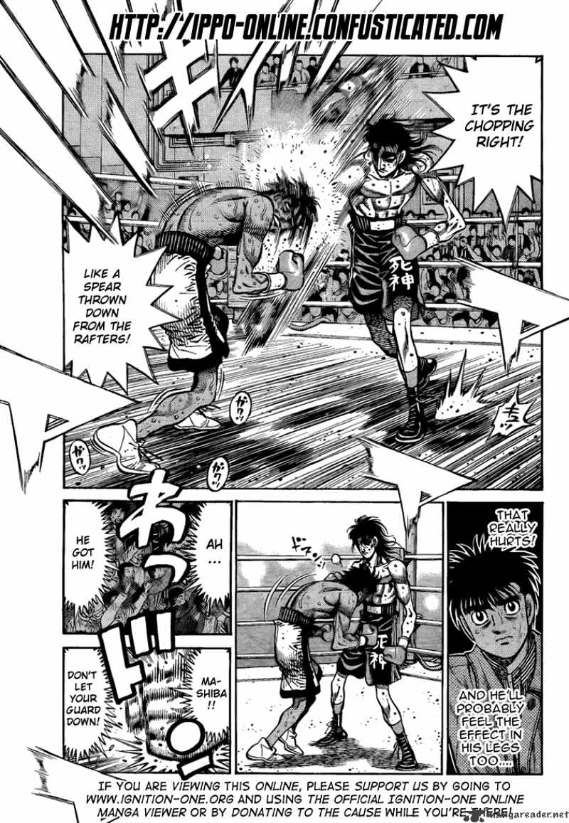 Hajime no Ippo: Fighting Spirit, Chapter 854 image 03